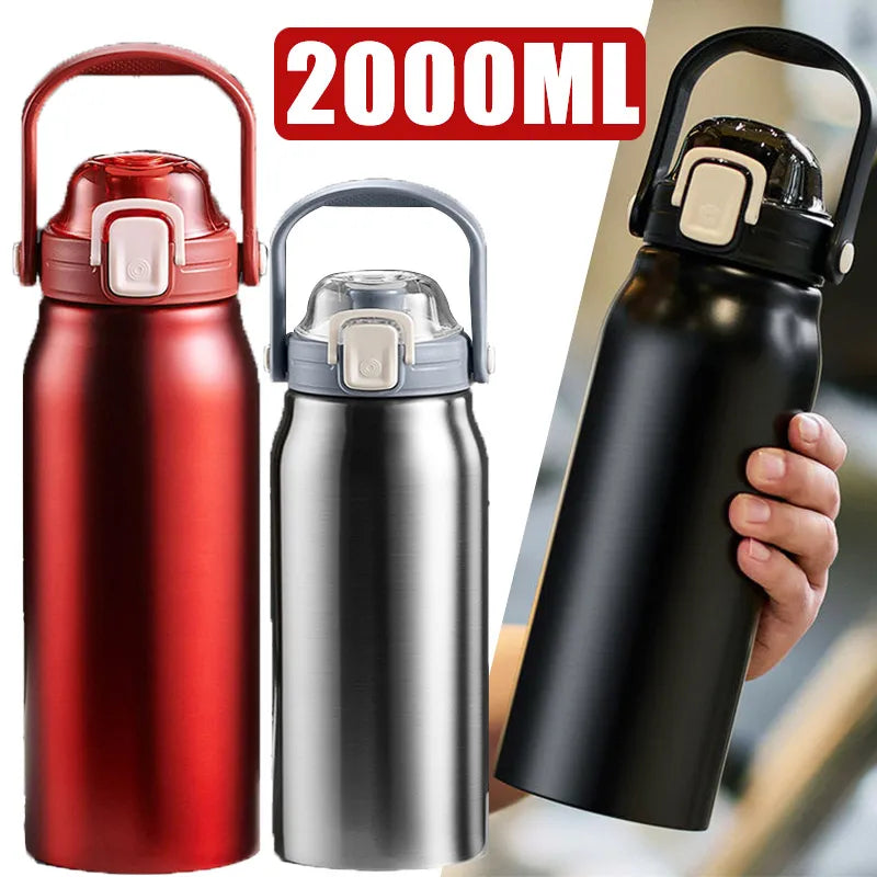 2L Tumbler Thermo Bottle stainless steel