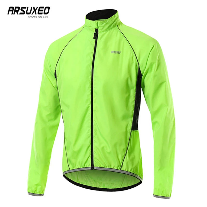 Men's running/fitness waterproof quick dry & sun protection jacket