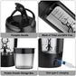 650ml fully automatic USB rechargeable BA free mixer bottle