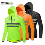 Thin waterproof reflective running jacket