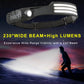 Exercise headlamp Bright LED USB rechargeable