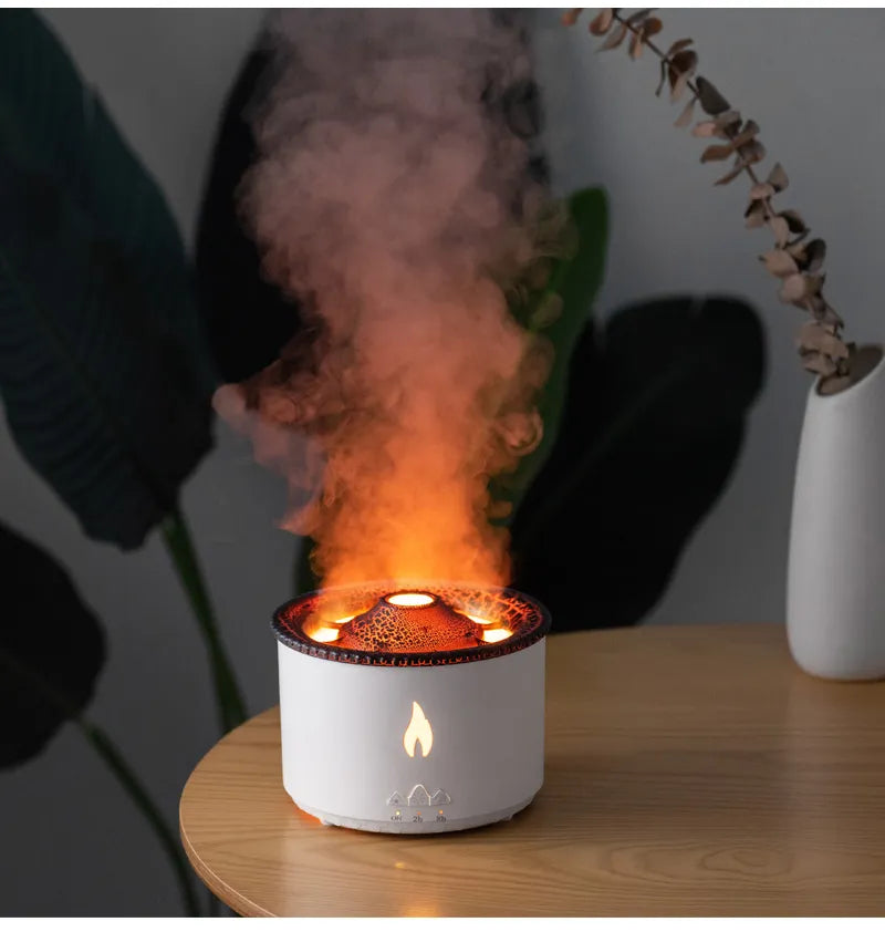 Fire Flame Air Humidifier Aroma Diffuser