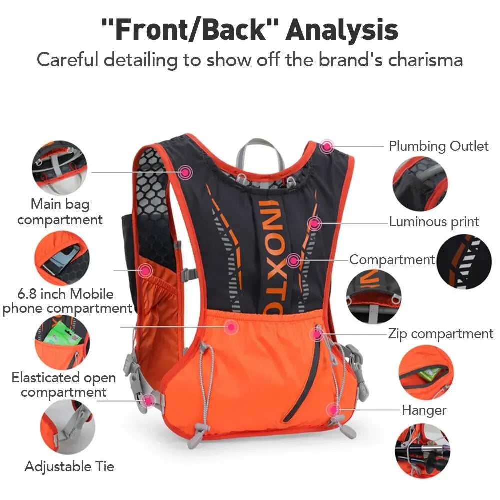 Marathon/Ultraman/Endurance event Hydration vest